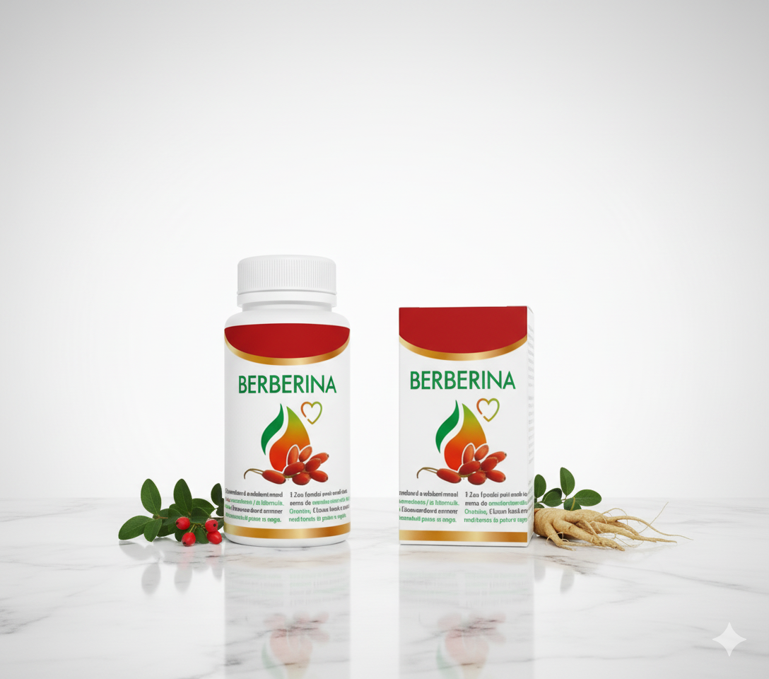 Regulador de Glucosa, Colesterol y Peso | Antioxidante Natural - SUP Berberina